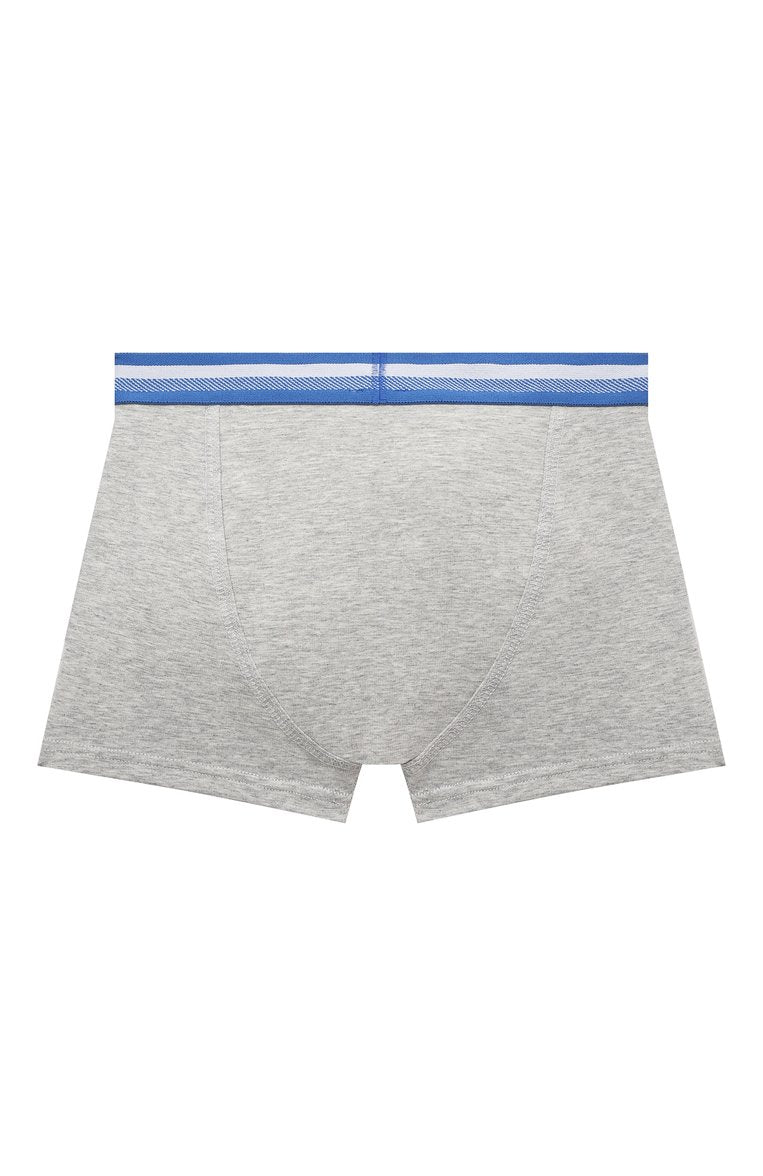 BOSS Boys Blue & Grey Boxers (Pack of 2)