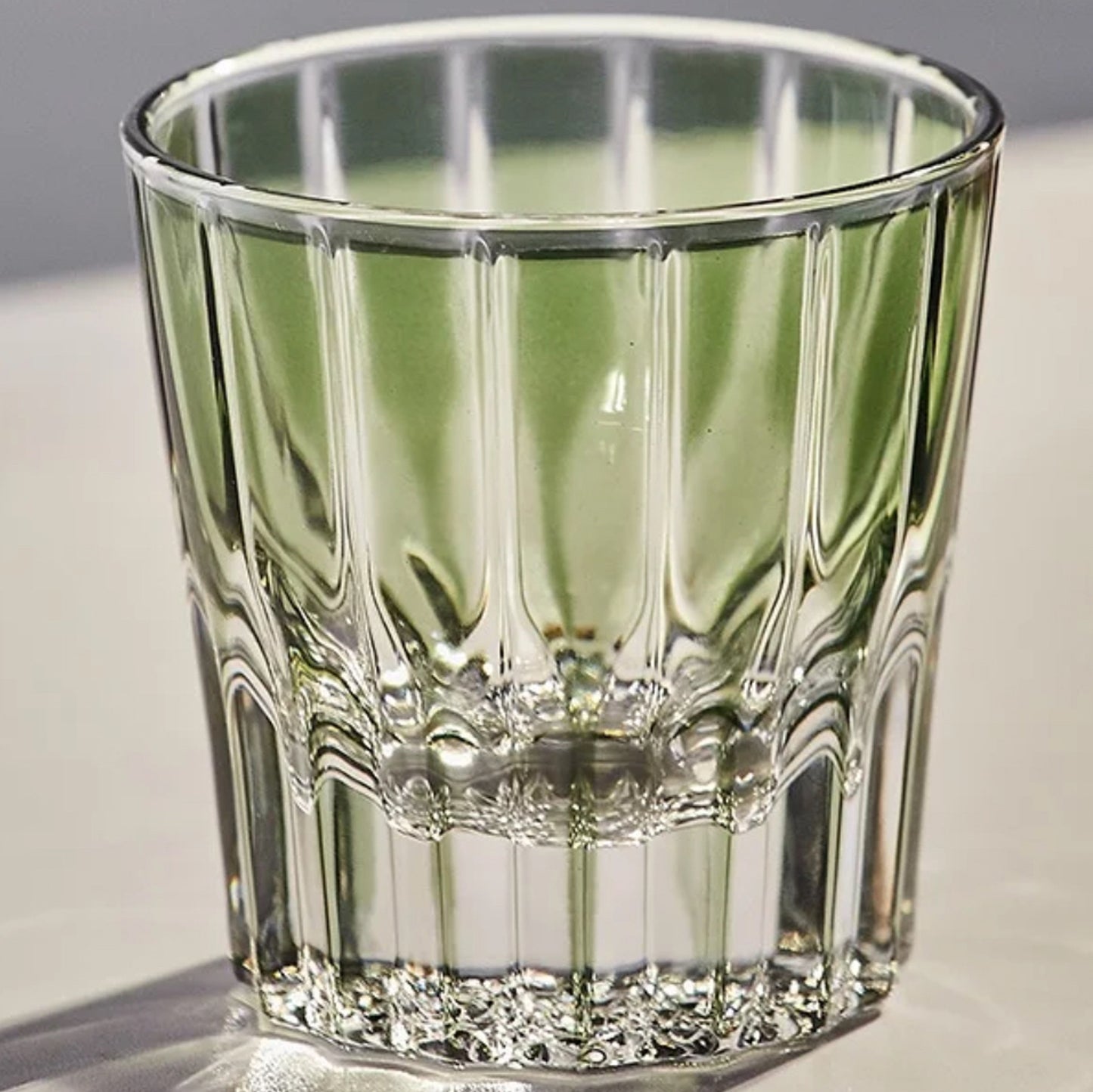 Drinking glass - Green