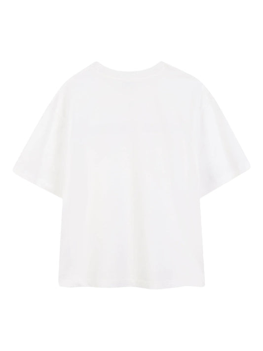 MARC JACOBS W60644/126 Boys White Logo T-Shirt