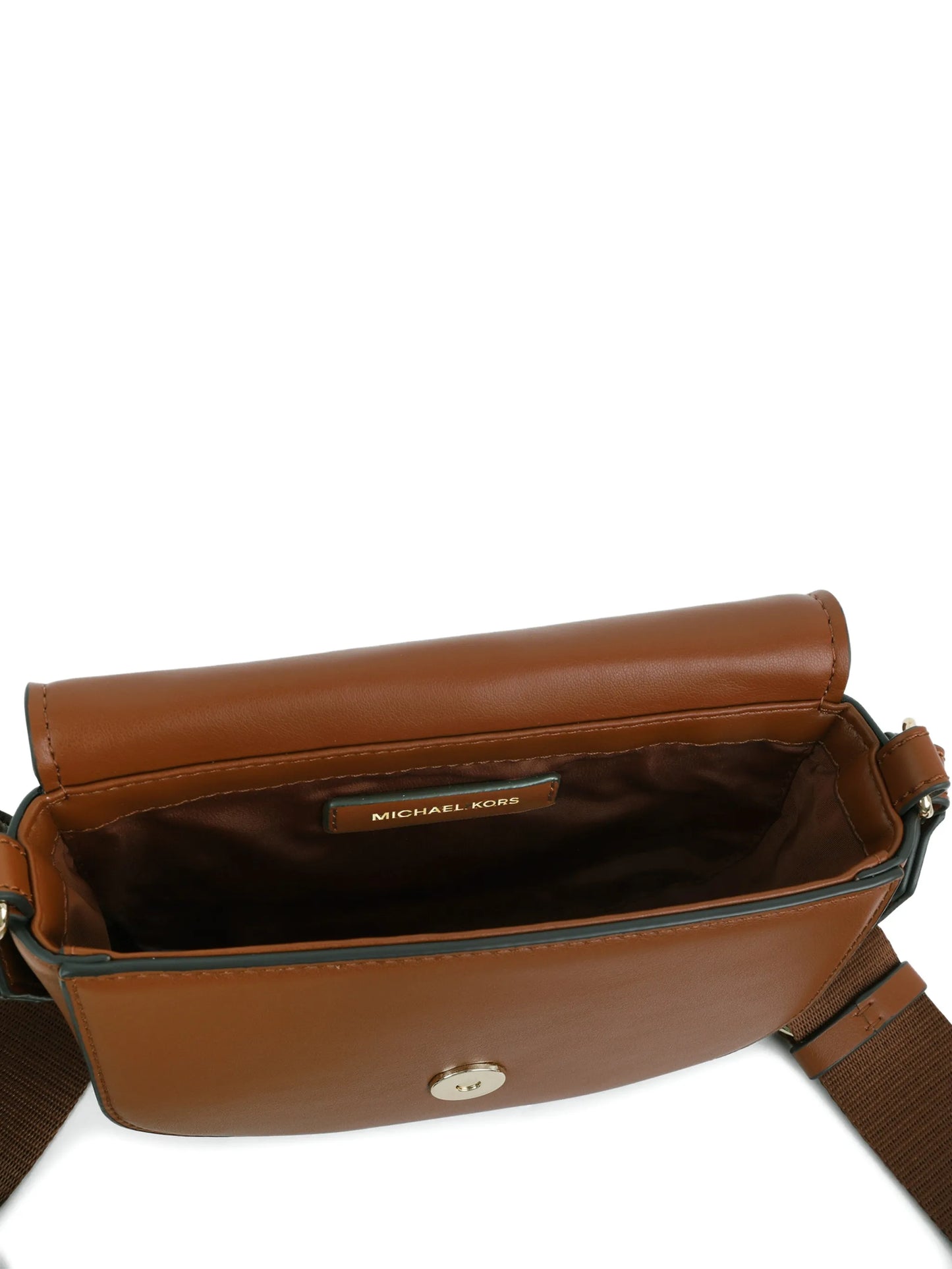 MICHAEL KORS Girls Brown Studded Shoulder Bag
