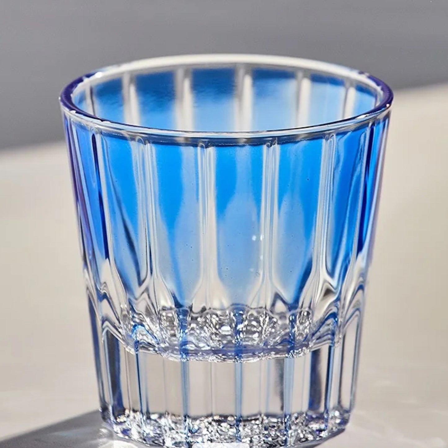 Drinking glass - Blue