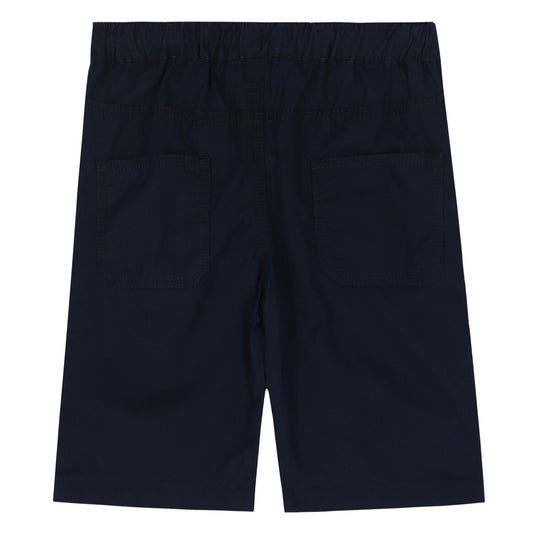 AIGNER Boys Navy Logo Shorts