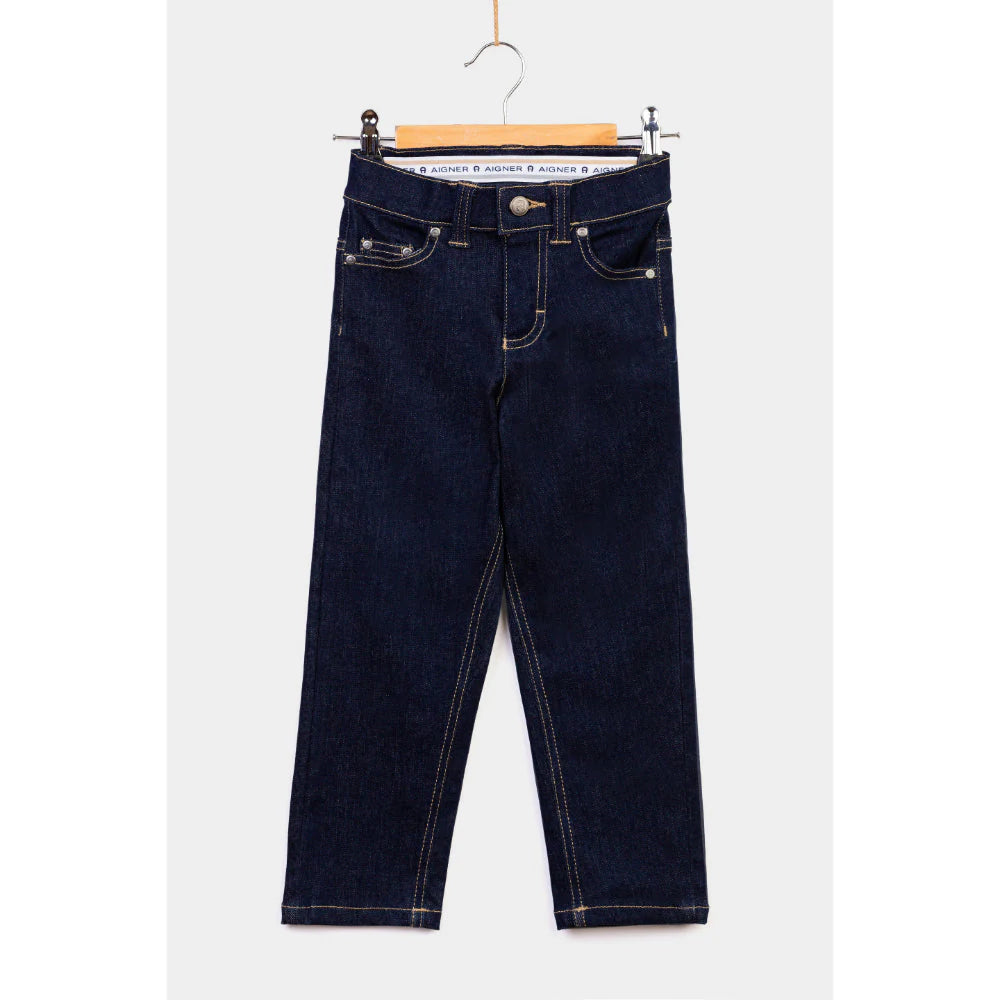 AIGNER Boys Denim Logo Jeans