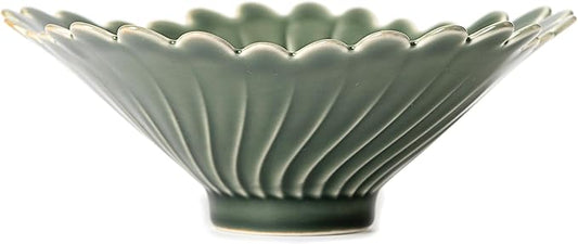Ceramic Green Decorative Bowl