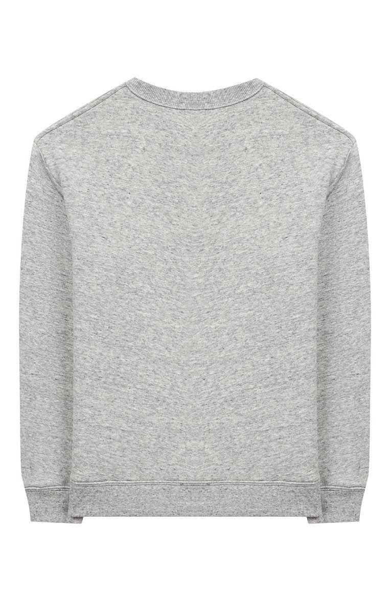 MARC JACOBS Boys Grey Logo Cotton Sweater