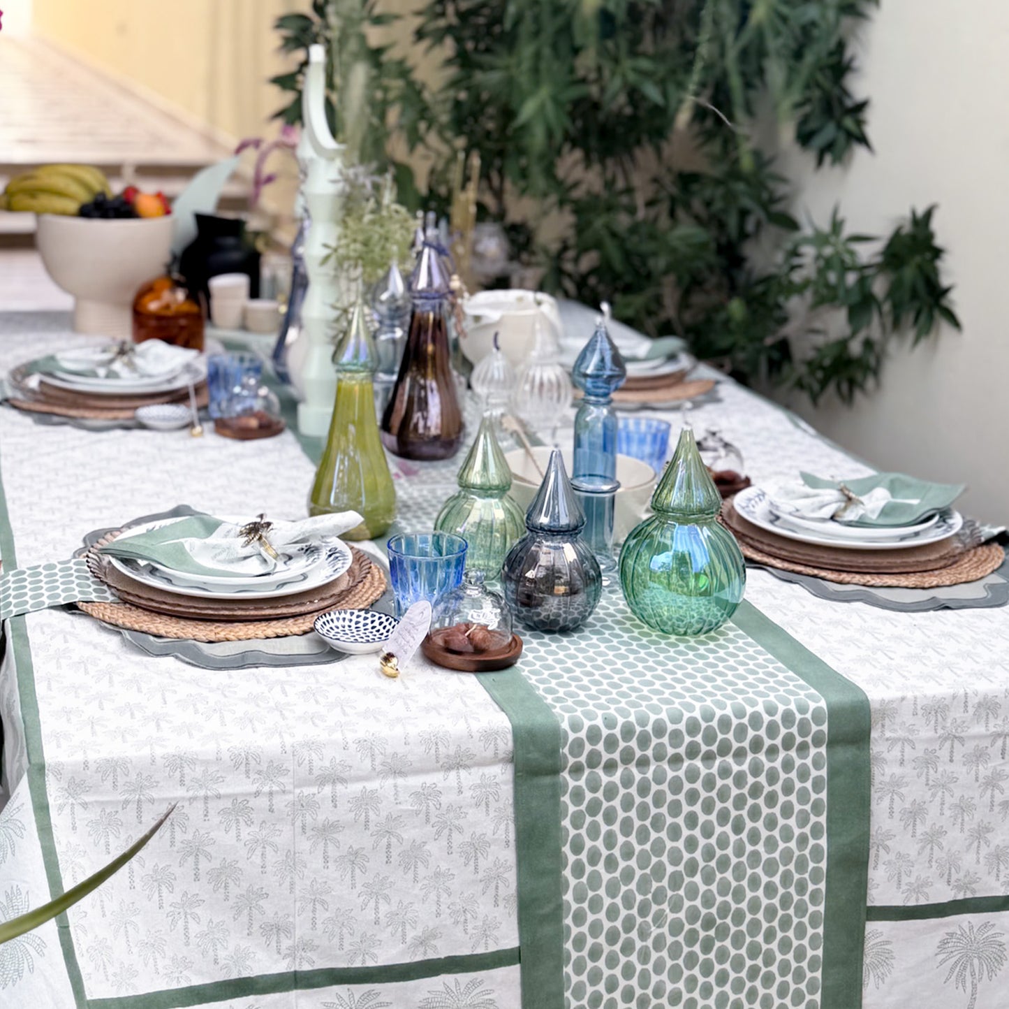 Polka Dot Table Runner