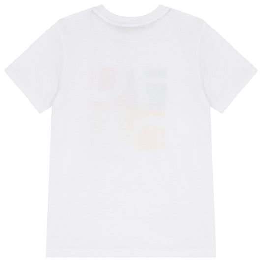 AIGNER Boys White Logo T-Shirt