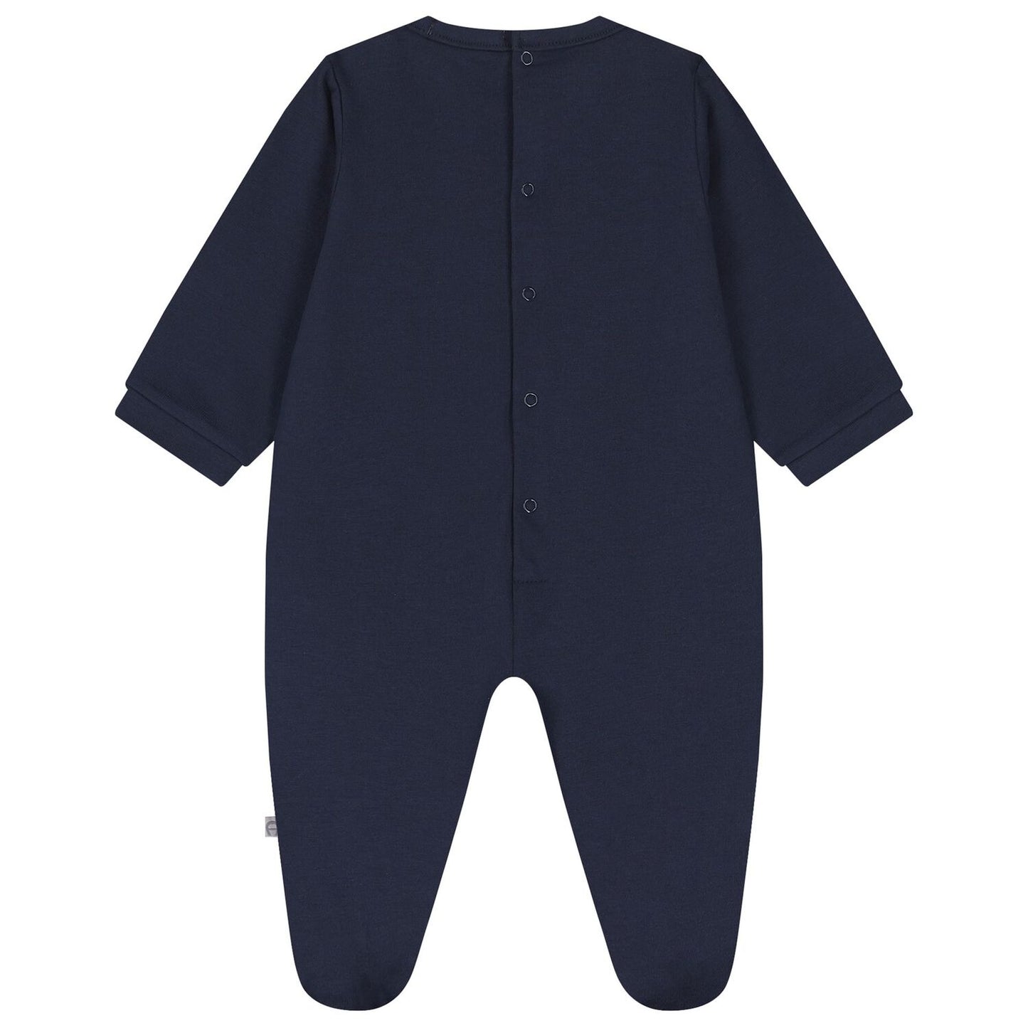 AIGNER Baby Boys Navy Logo Babygrow