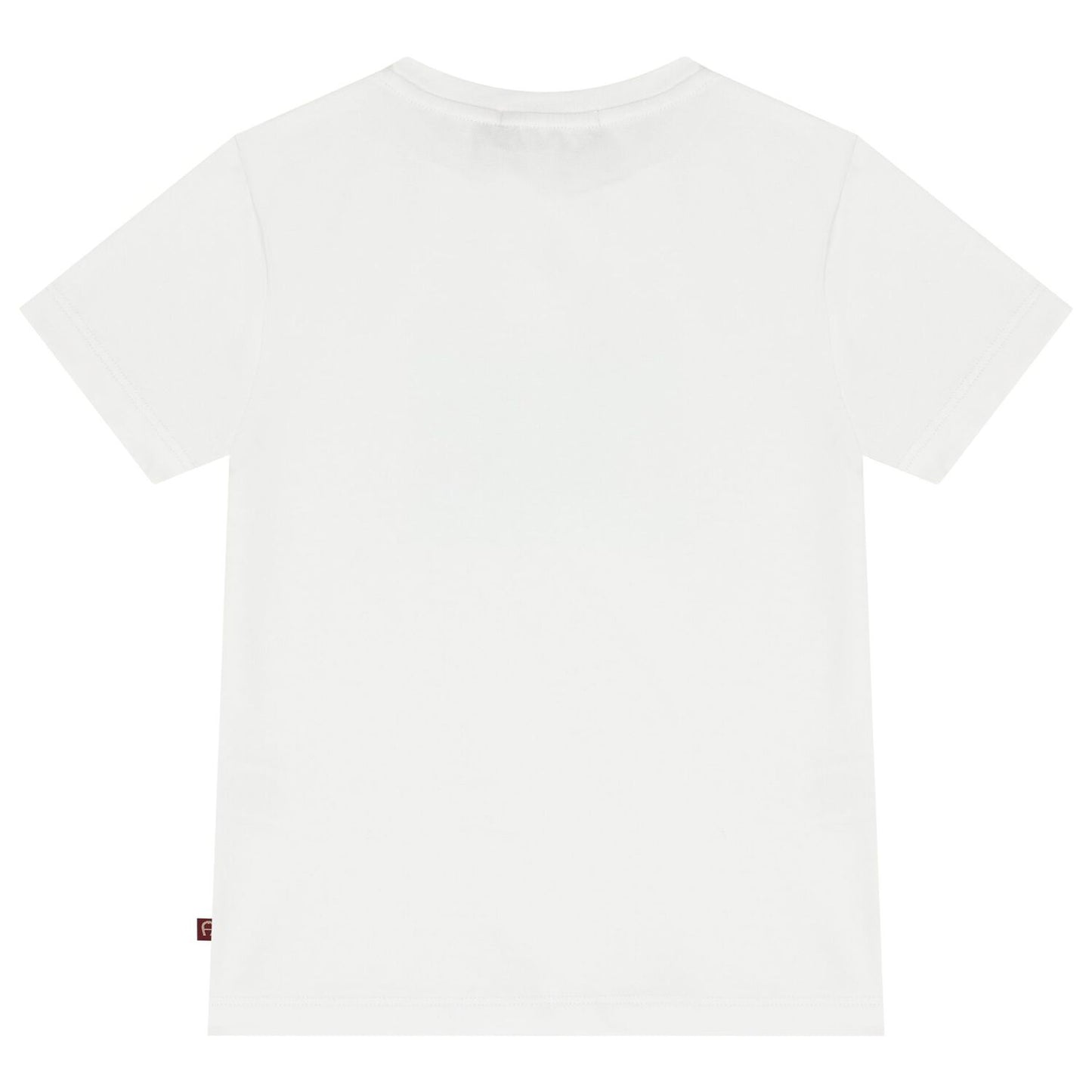 AIGNER Girls White Logo T-Shirt