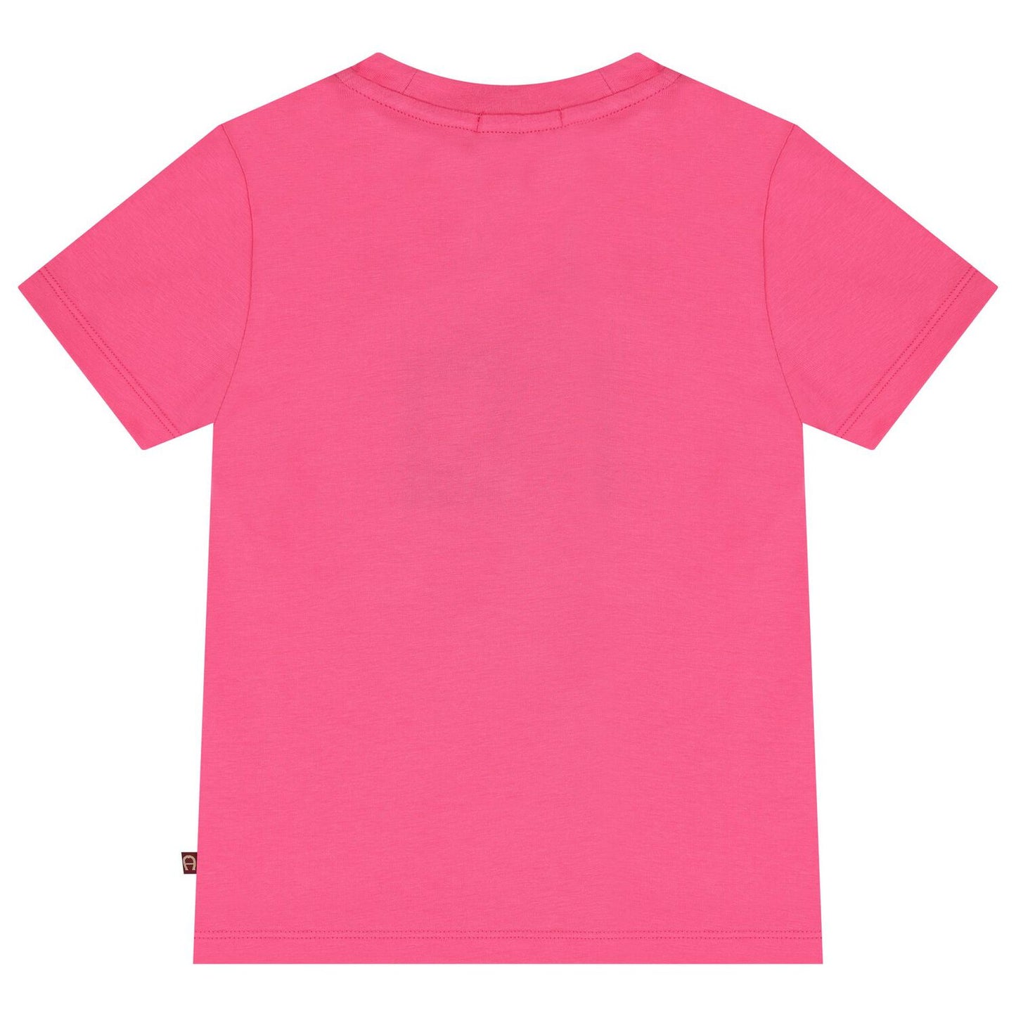 AIGNER Girls Pink Logo T-Shirt