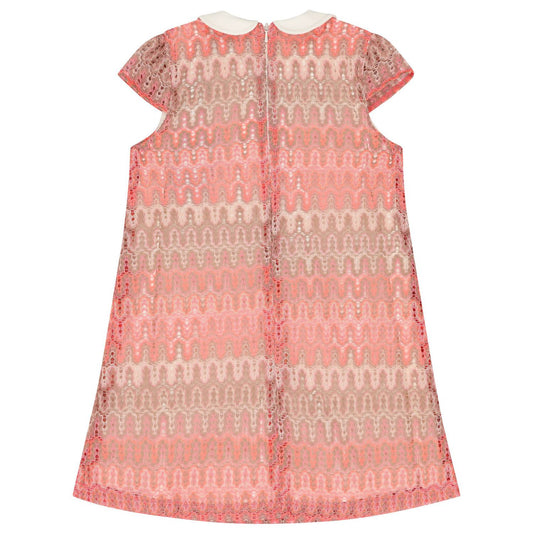 AIGNER Girls Pink Logo Dress