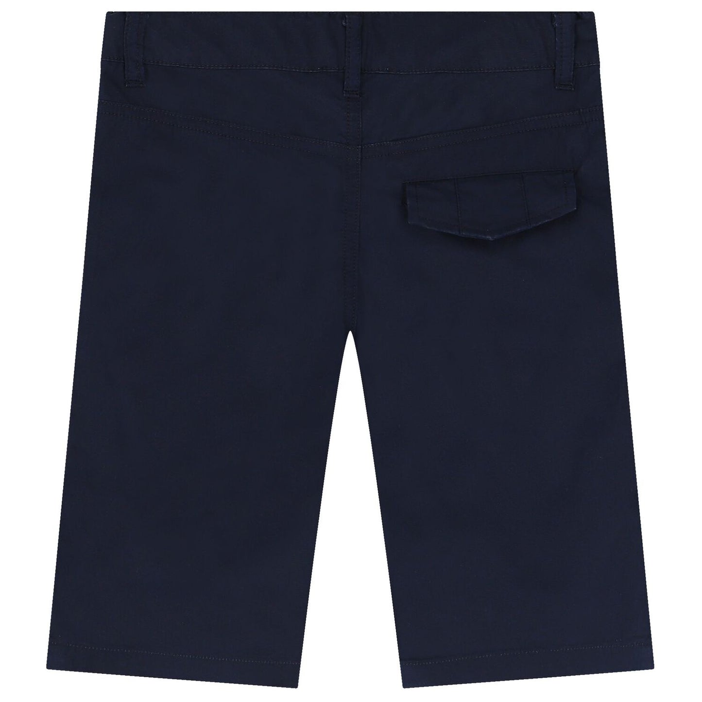 AIGNER Boys Navy Blue Logo Shorts