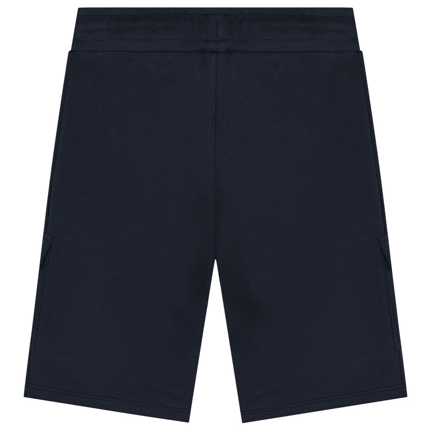 AIGNER Boys Navy Blue Logo Shorts