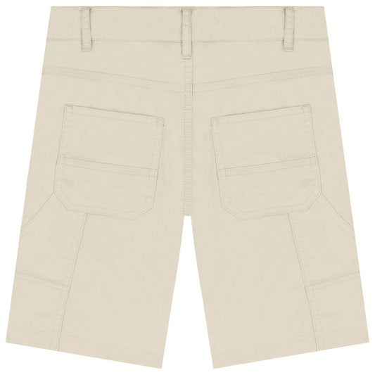 AIGNER Boys Beige Logo Shorts