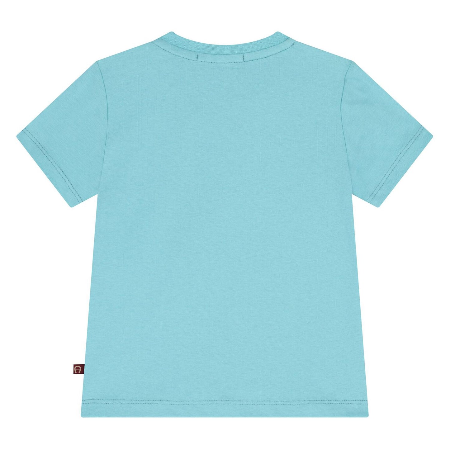 AIGNER Younger Boys Light Green Logo T-Shirt