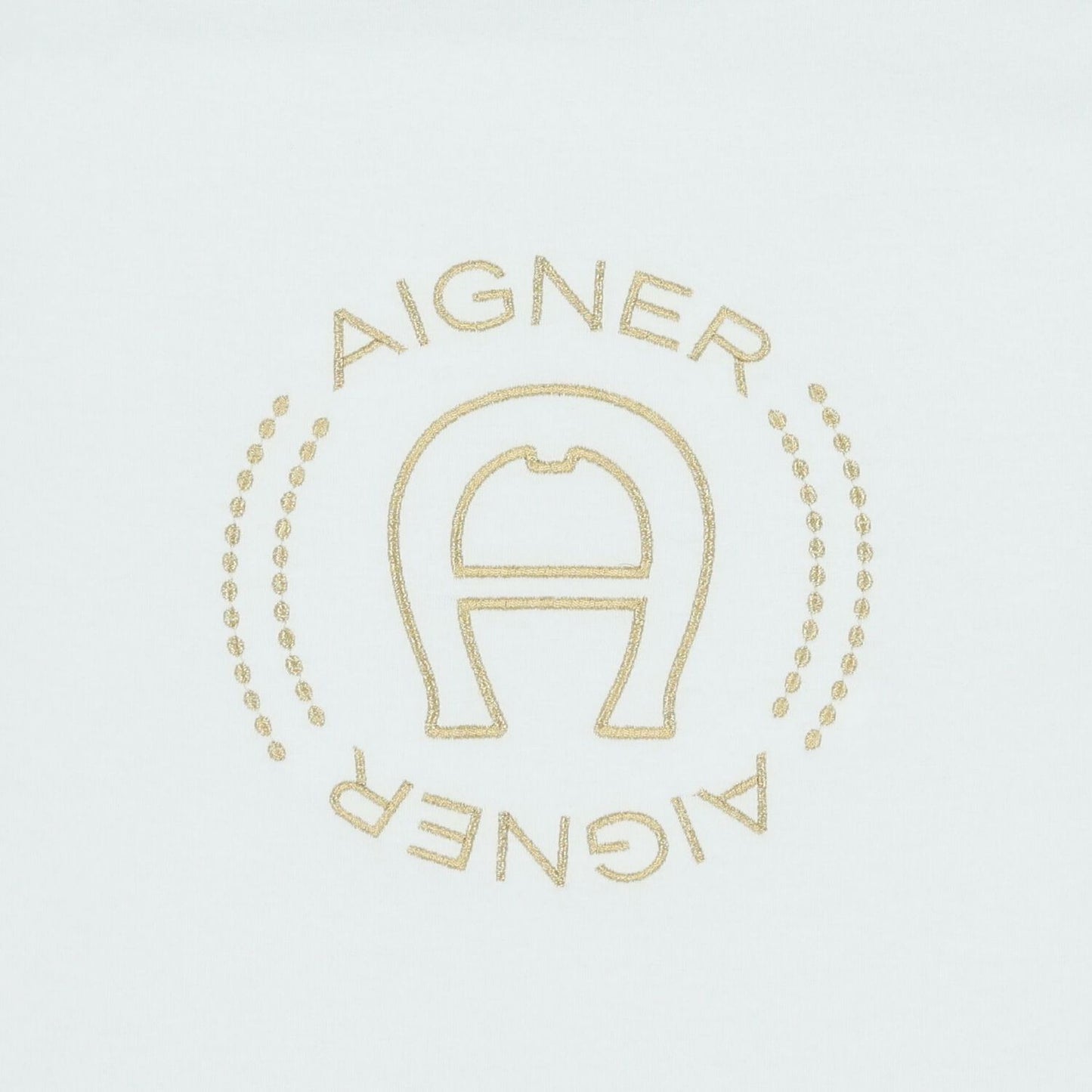 AIGNER Baby Boys Baby Blue Logo Nest