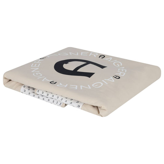 AIGNER Baby Boys Beige Logo Blanket