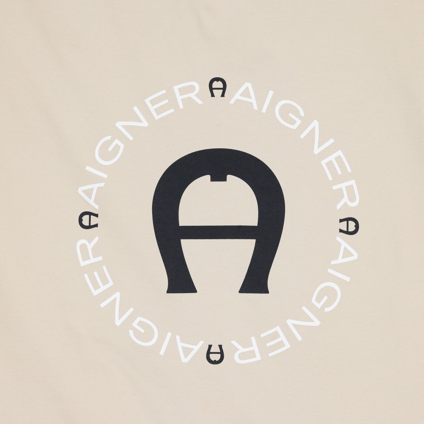 AIGNER Baby Boys Beige Logo Blanket