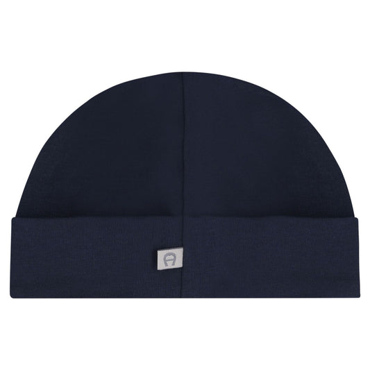 AIGNER Baby Boys Navy Blue Logo Hat