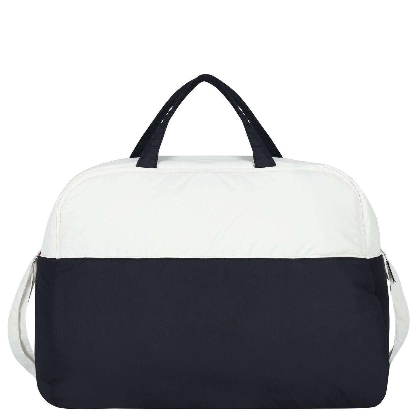 AIGNER Baby Boys White & Navy Blue Logo Changing Bag with Mat