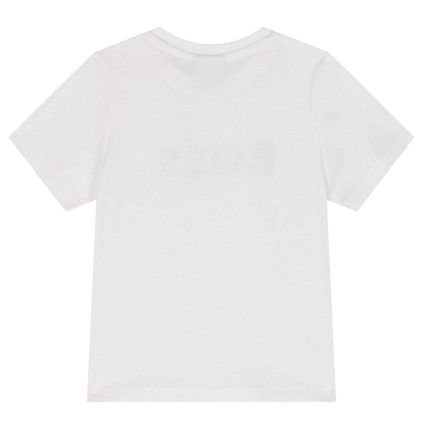 BOSS Younger Boys White Logo T-Shirt