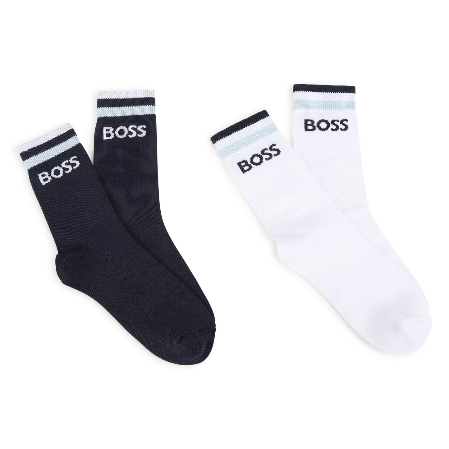 BOSS Boys Logo Socks ( 2-Pack )