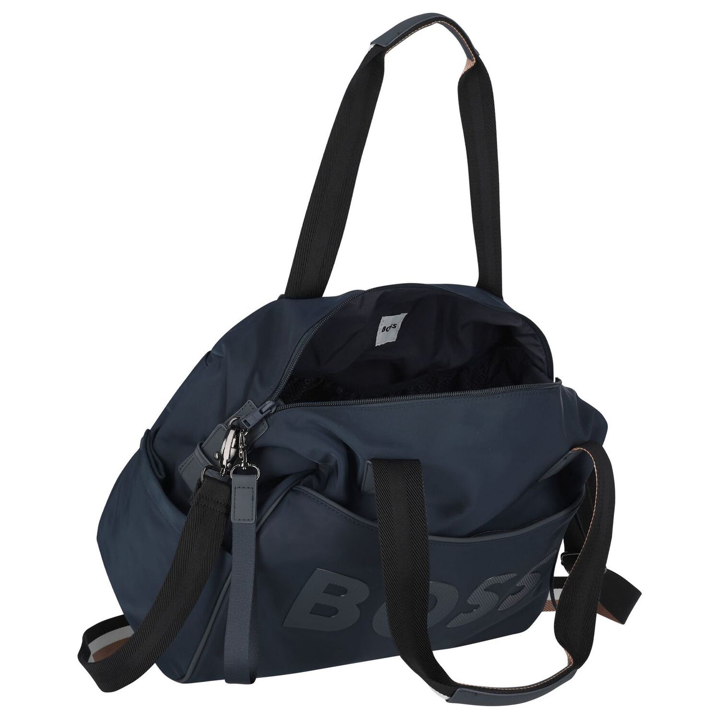 BOSS BABY Boy Navy Blue Logo Baby Changing Bag with Mat
