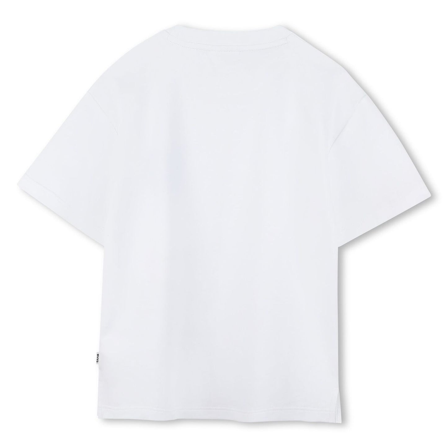 BOSS Boys White Logo T-Shirt