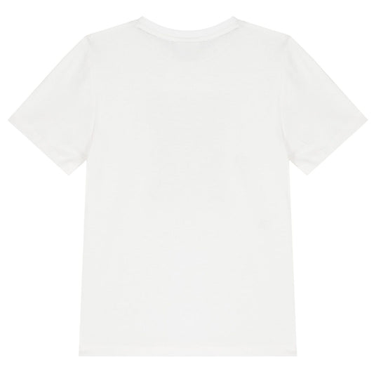 BOSS Boys White Logo T-Shirt