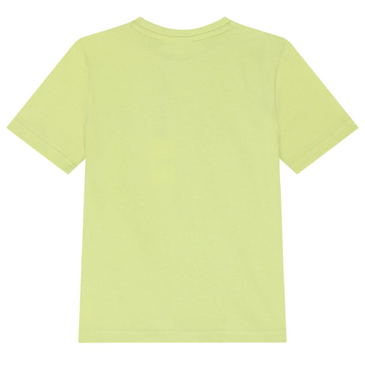 BOSS Boys Lime Logo T-Shirt
