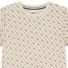 BOSS Boys Beige Logo T-Shirt