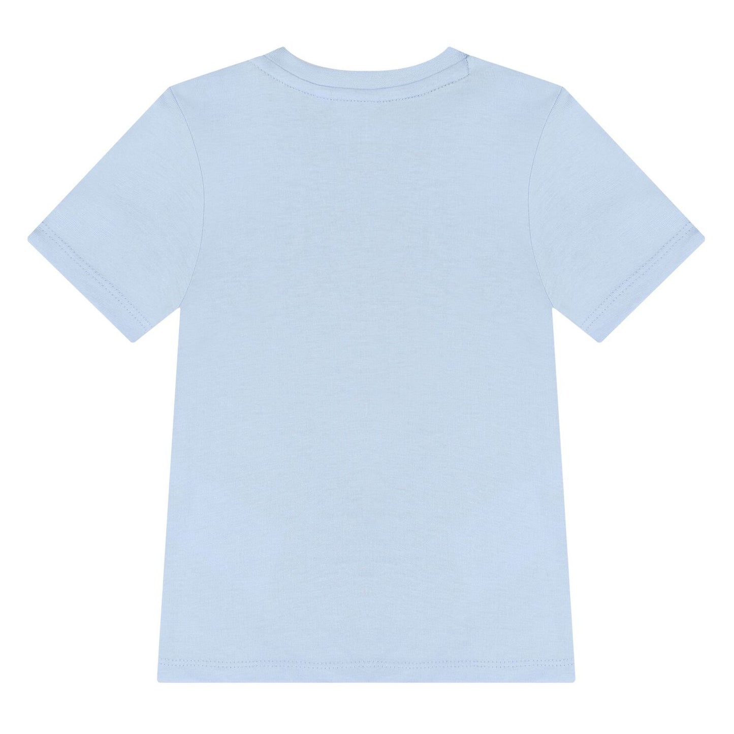 BOSS Younger Boys Blue Logo T-Shirt