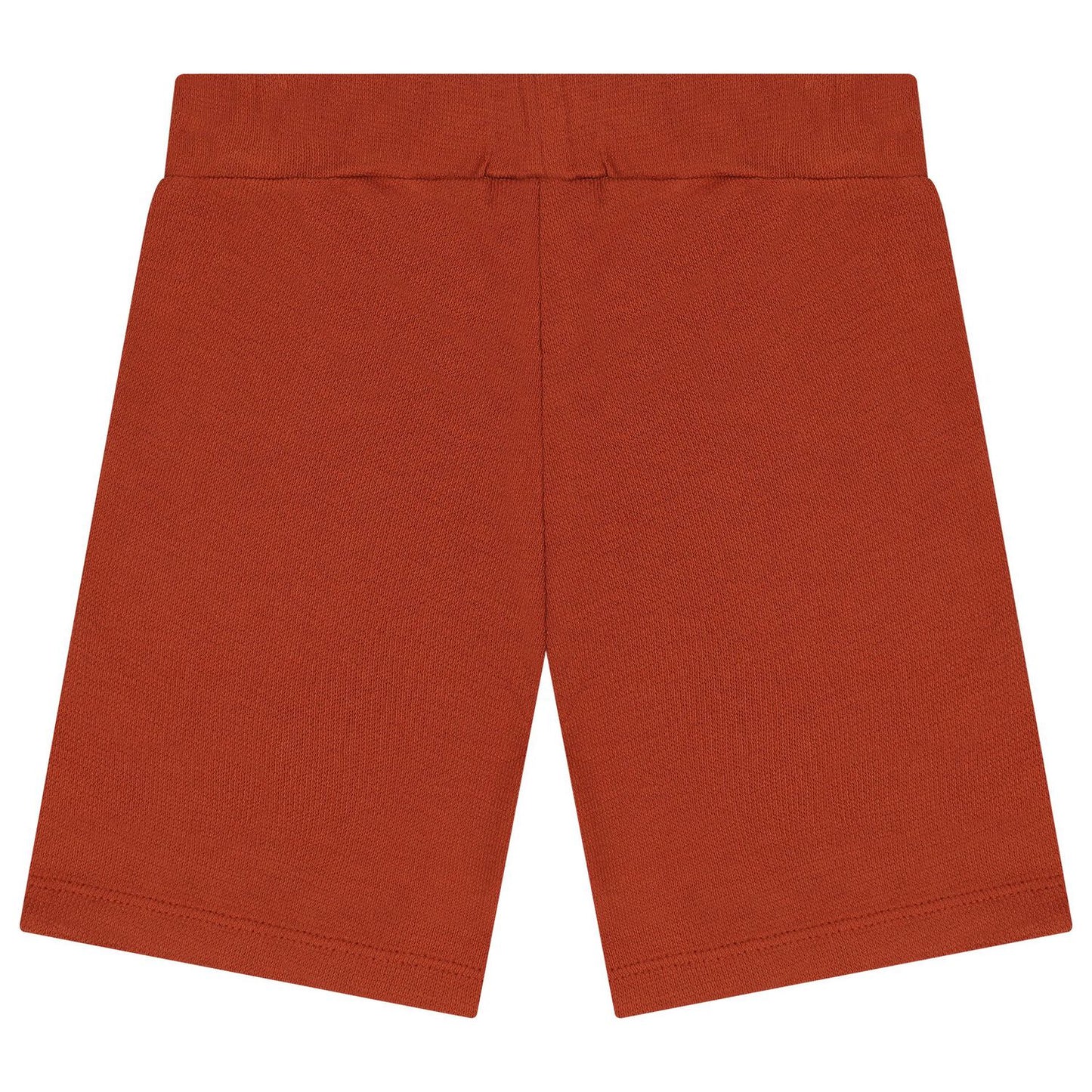 BOSS Younger Boys White & Rust Orange Shorts Set