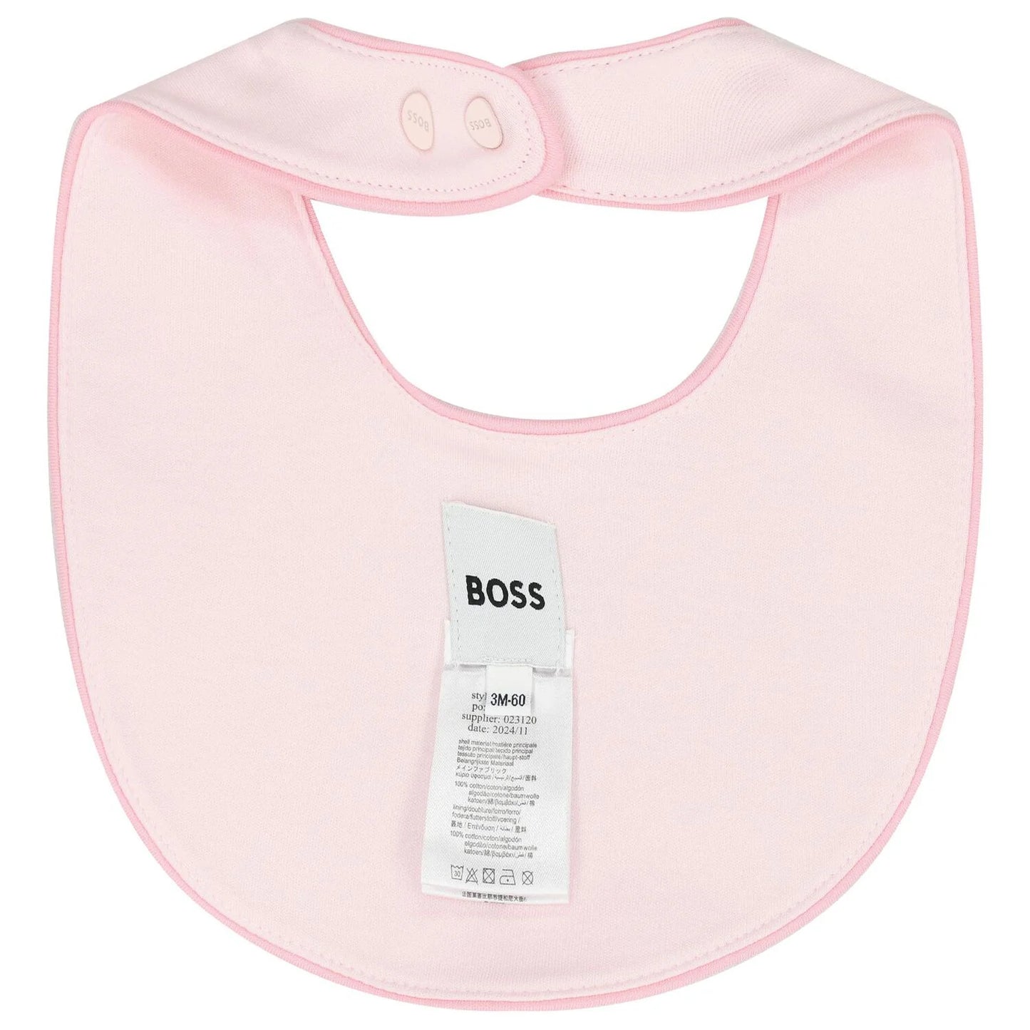 BOSS Baby Girls Pink Sleepsuit & Hat Set