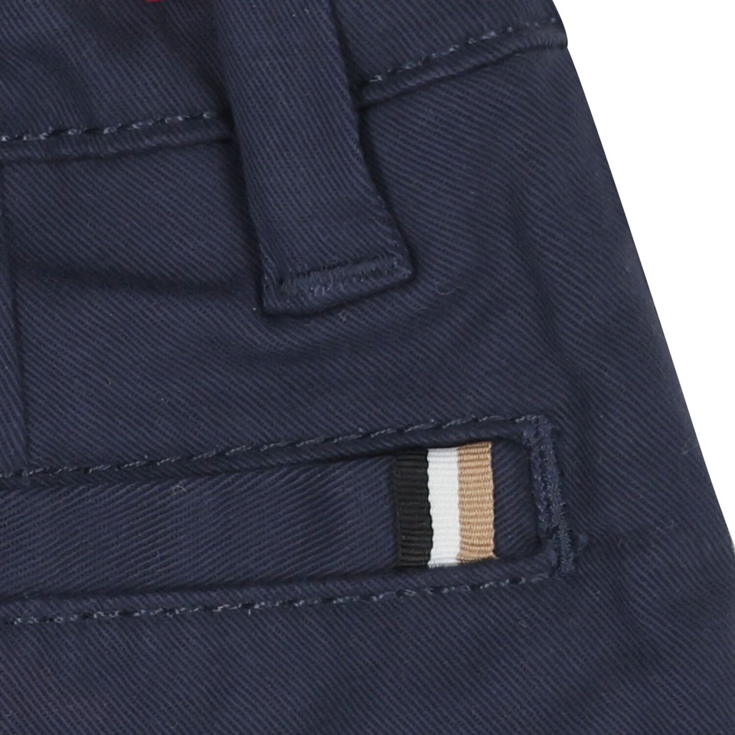 BOSS Younger Boys Navy Blue Shorts