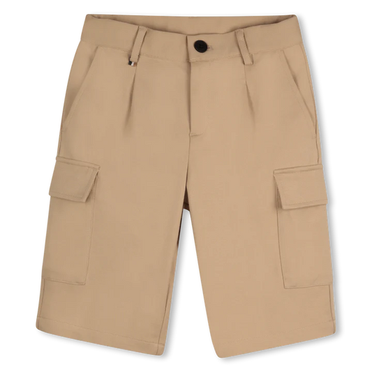 BOSS Boys Beige Shorts