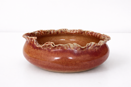 Ceramic Serving tray - Maroon