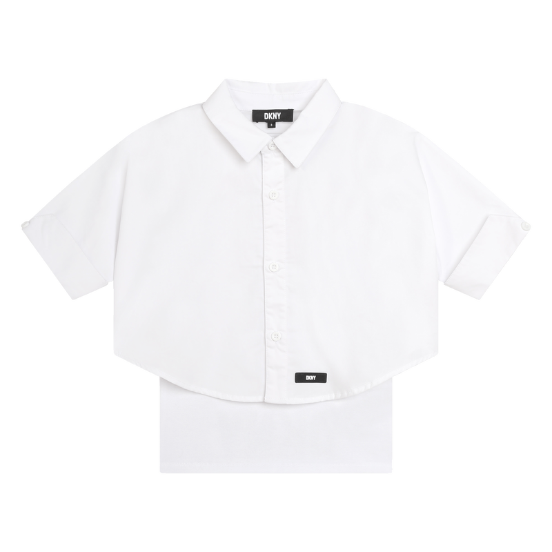 DKNY Girls Shirt with T-Shirt