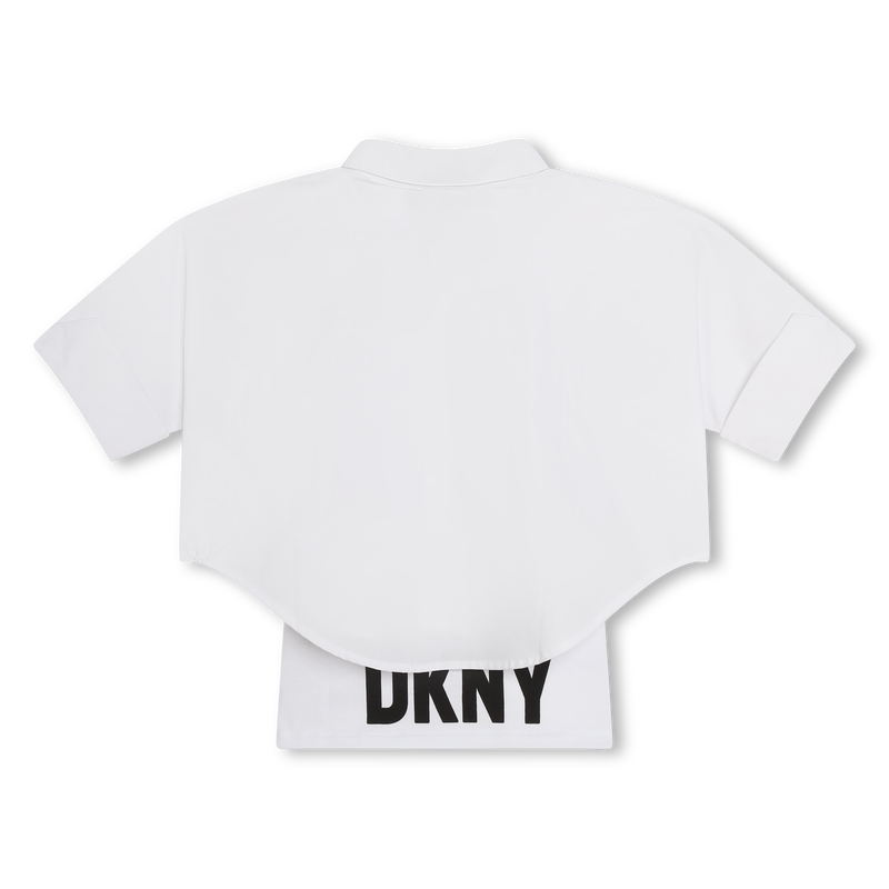 DKNY Girls Shirt with T-Shirt