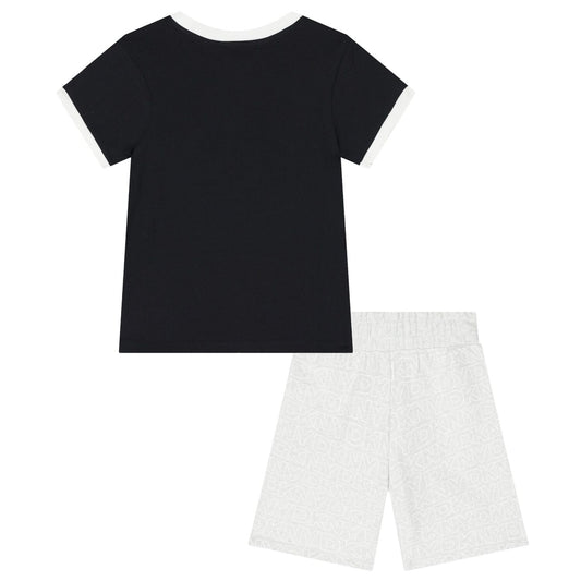 DKNY Boys Short Sleeve T-Shirt + Bermuda