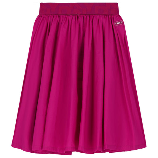 DKNY Girls Fuchsia Long Skirt