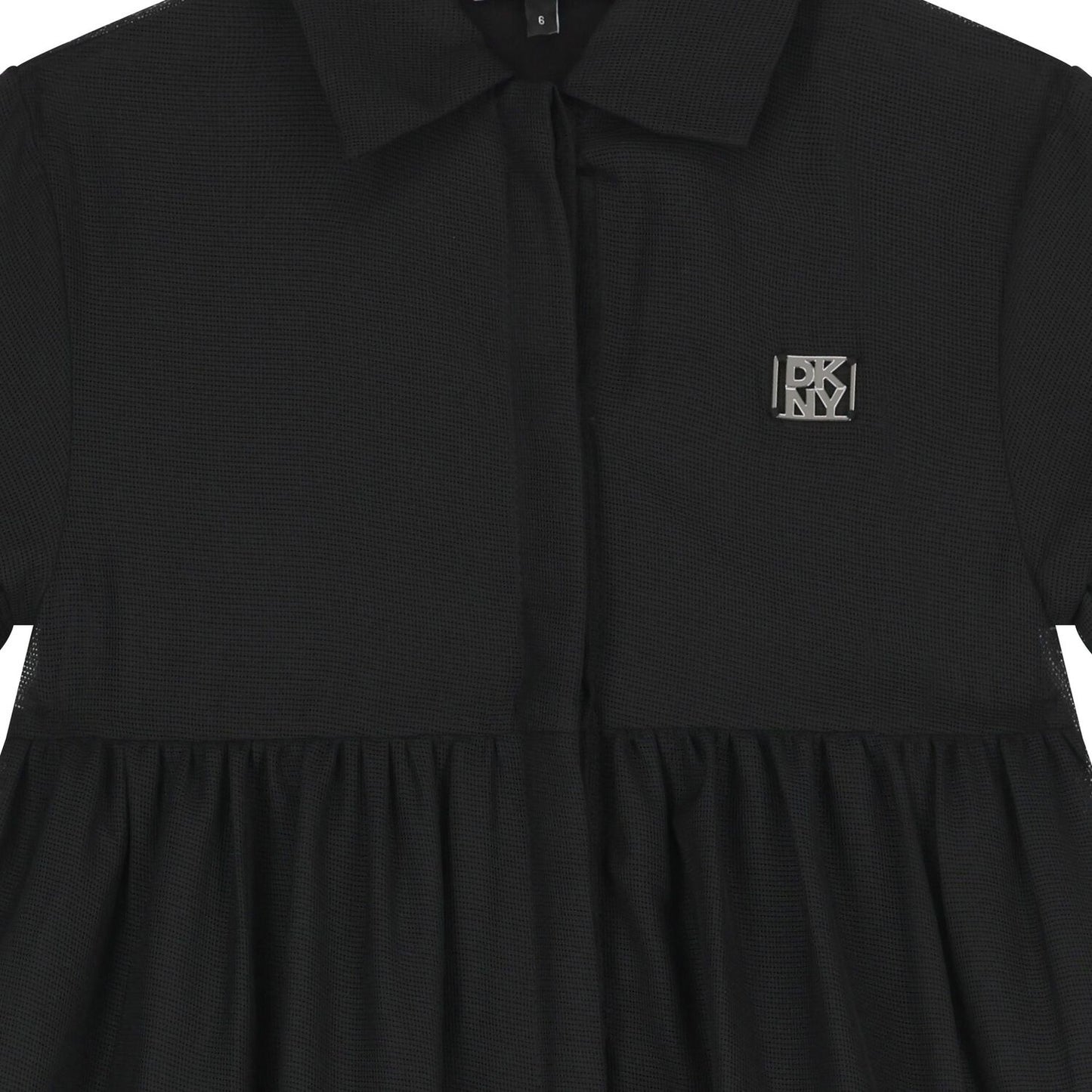 DKNY D62401/09B Girls Black Ceremonial Dress