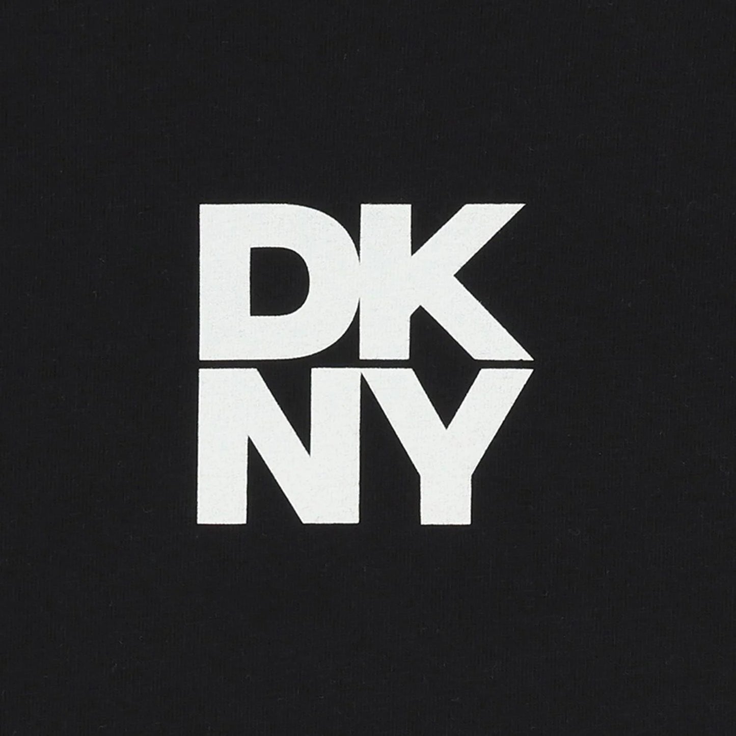DKNY Boys Black & White Logo T-Shirts ( 2-Pack )