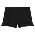 MOSCHINO Girls Black Logo Shorts