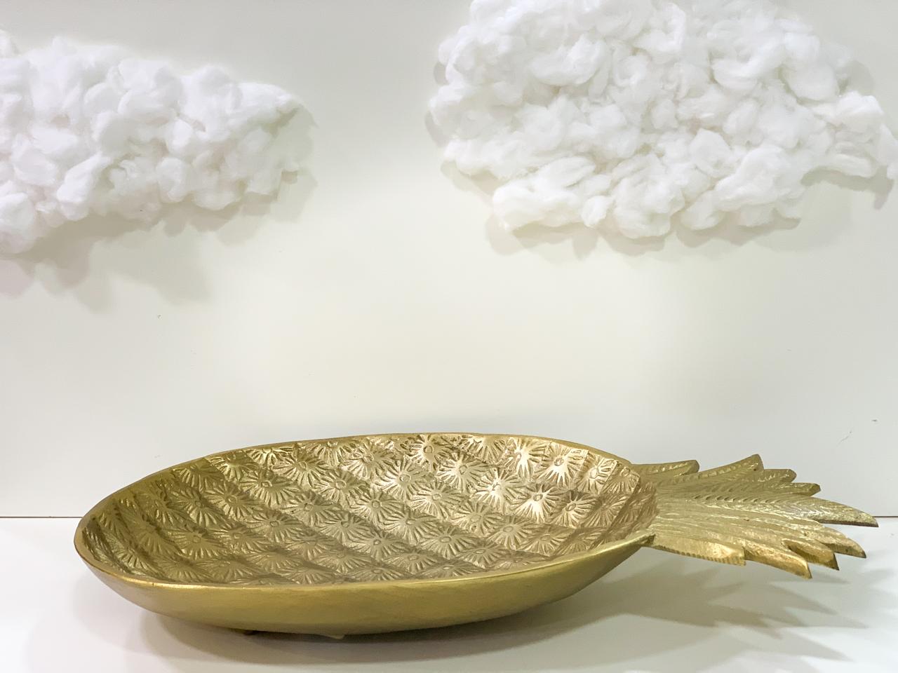 NK-1380 Chocolate Serving Tray/Dish Pineapple Designed