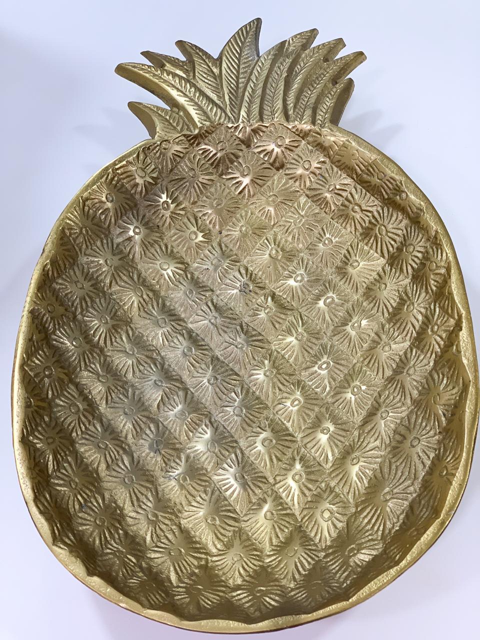 NK-1380 Chocolate Serving Tray/Dish Pineapple Designed