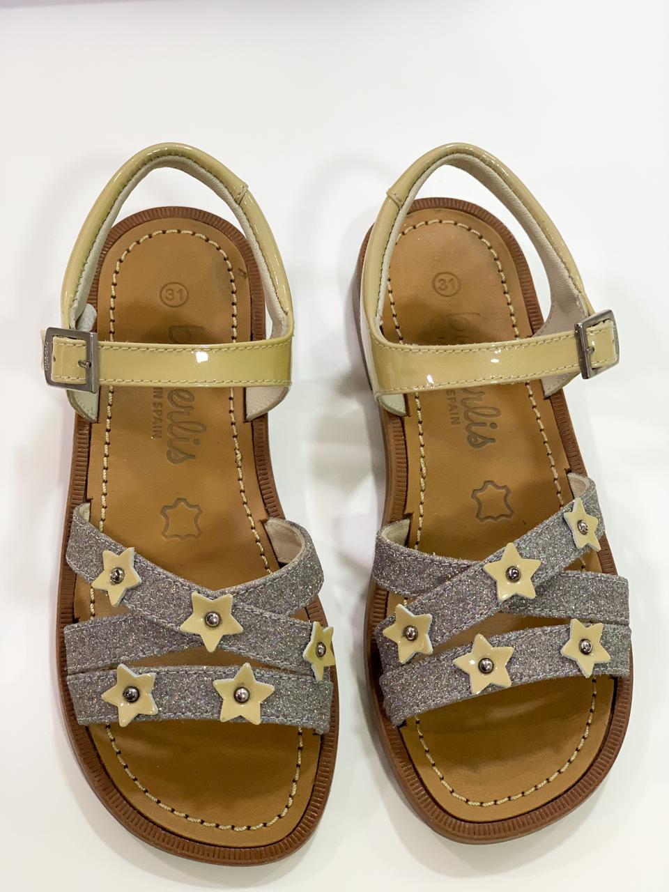 BEBERLIS 19731 Girls Pink/Beige Sandals