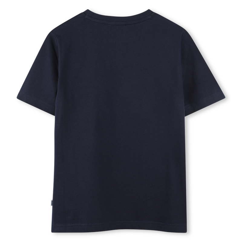 BOSS Boys Navy Logo T-Shirt
