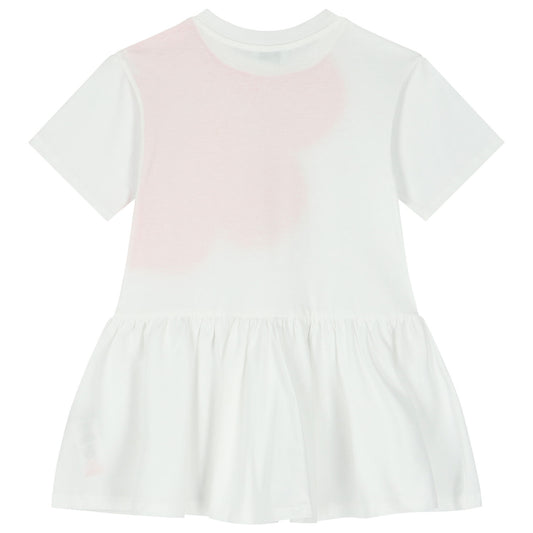 KENZO KIDS Girls White Boke Flower Dress