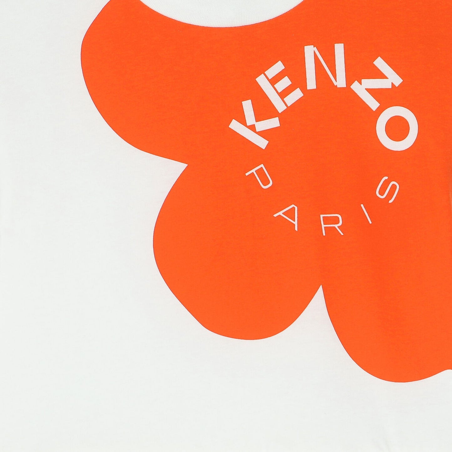 KENZO KIDS Girls White Boke Flower Dress